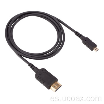 Micro HDMI al cable HDMI estándar